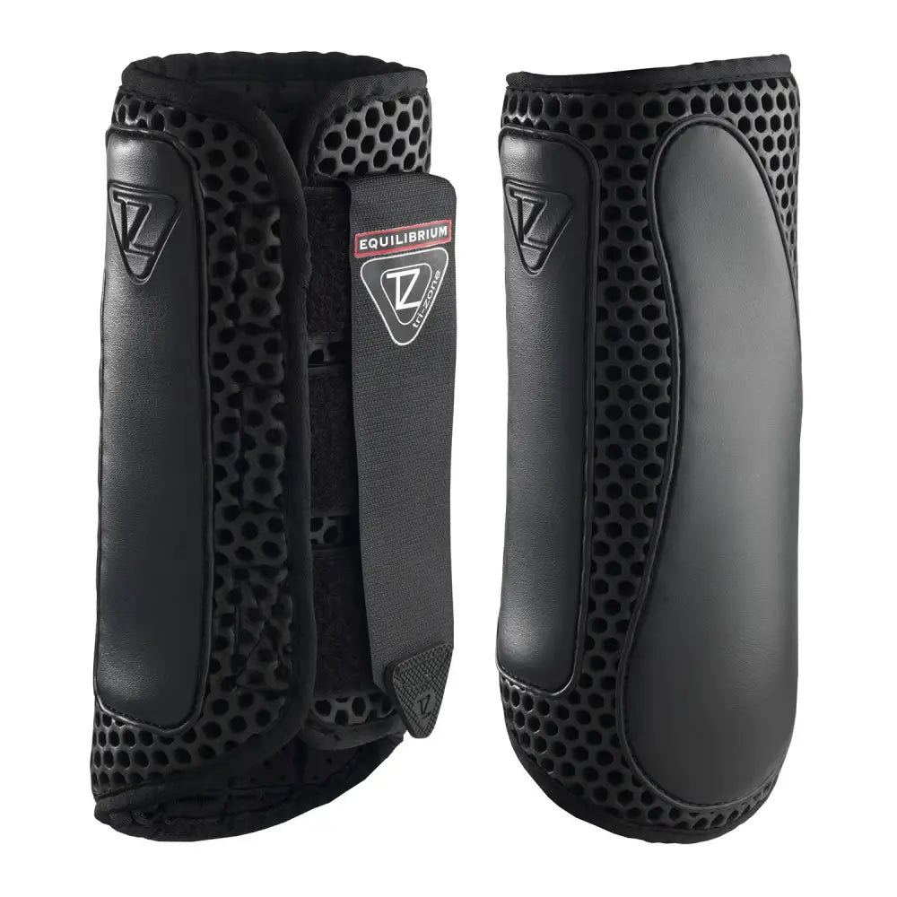 Equilibrium Tri-Zone Impact Sports Boots Black Hind Large Black Barnstaple Equestrian Supplies