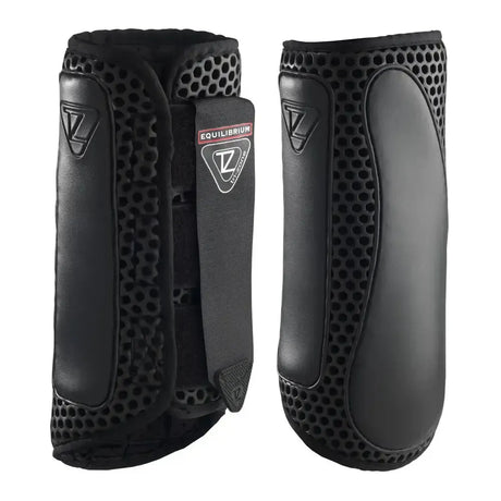 Equilibrium Tri-Zone Impact Sports Boots Black Hind Large Black Cross Country Boots