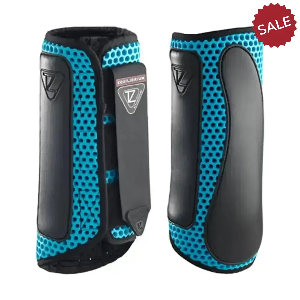 Equilibrium Tri-Zone Impact Sports Boots Blue Hind Large Blue Cross Country Boots