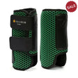 Equilibrium Tri-Zone Impact Sports Boots Hunter Green Front Large Hunter Green Cross Country Boots