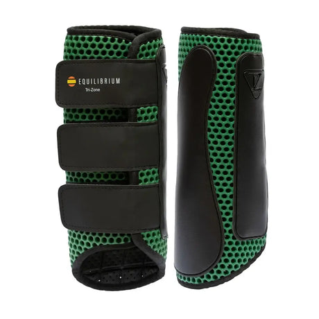 Equilibrium Tri-Zone Impact Sports Boots Hunter Green Hind Large Hunter Green Barnstaple Equestrian Supplies