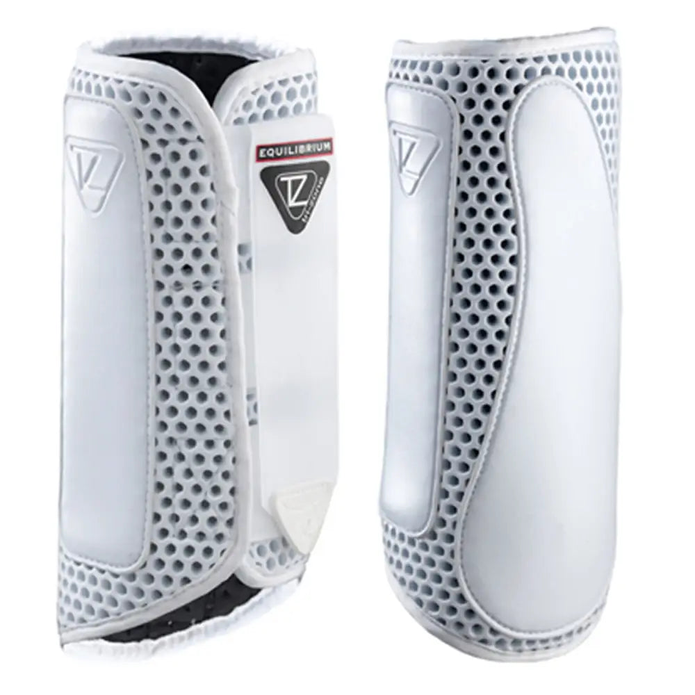 Equilibrium Tri-Zone Impact Sports Boots White Hind Large White Barnstaple Equestrian Supplies