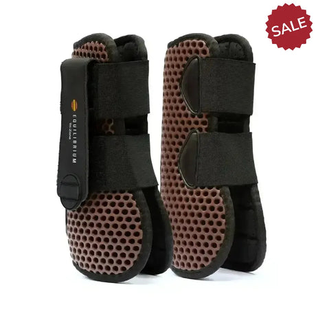 Equilibrium Tri-Zone Tendon Boots Brown Large Brown Tendon Boots