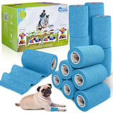 Equimed 10Cm Vetwrap 12 Wraps 10 cm X 12 Wraps Lake Blue First Aid & Health Care
