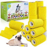Equimed 10Cm Vetwrap 12 Wraps 10 cm X 12 Wraps Lemon Yellow (13) First Aid & Health Care