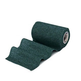 Dark green textured elastic wrap tape for equimed 10cm vetwrap single perfect for secure animal bandaging