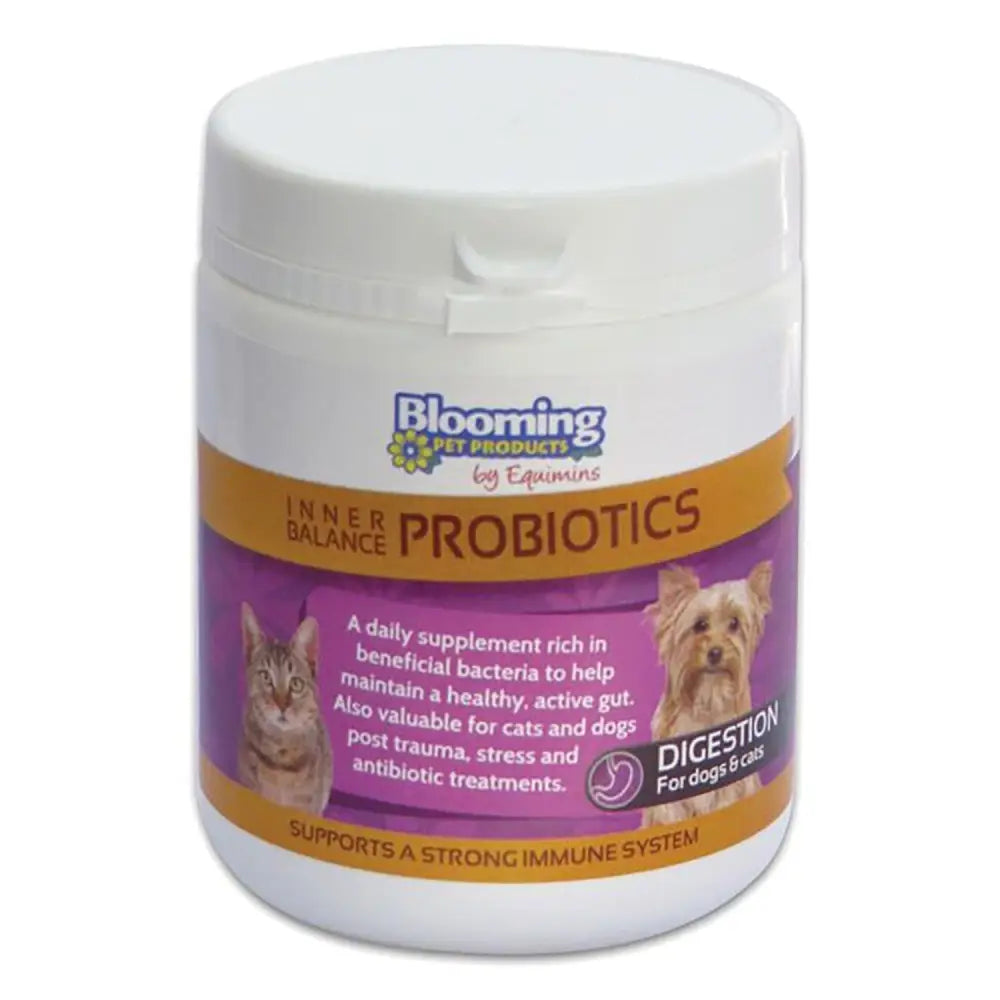 Equimins Blooming Pet Inner Balance Probiotics 350g Pet Supplements Barnstaple Equestrian Supplies