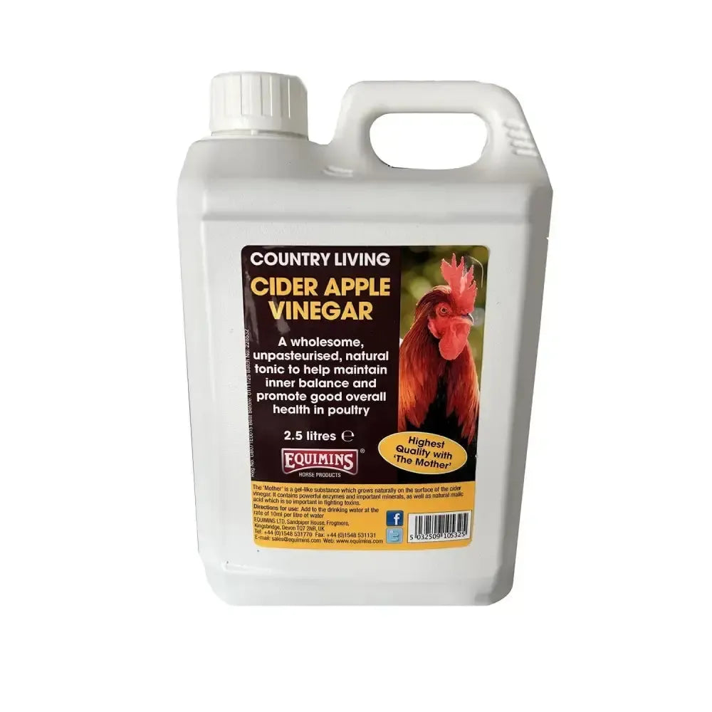 Equimins Country Living Cider Apple Vinegar 2.5 Litre Supplements