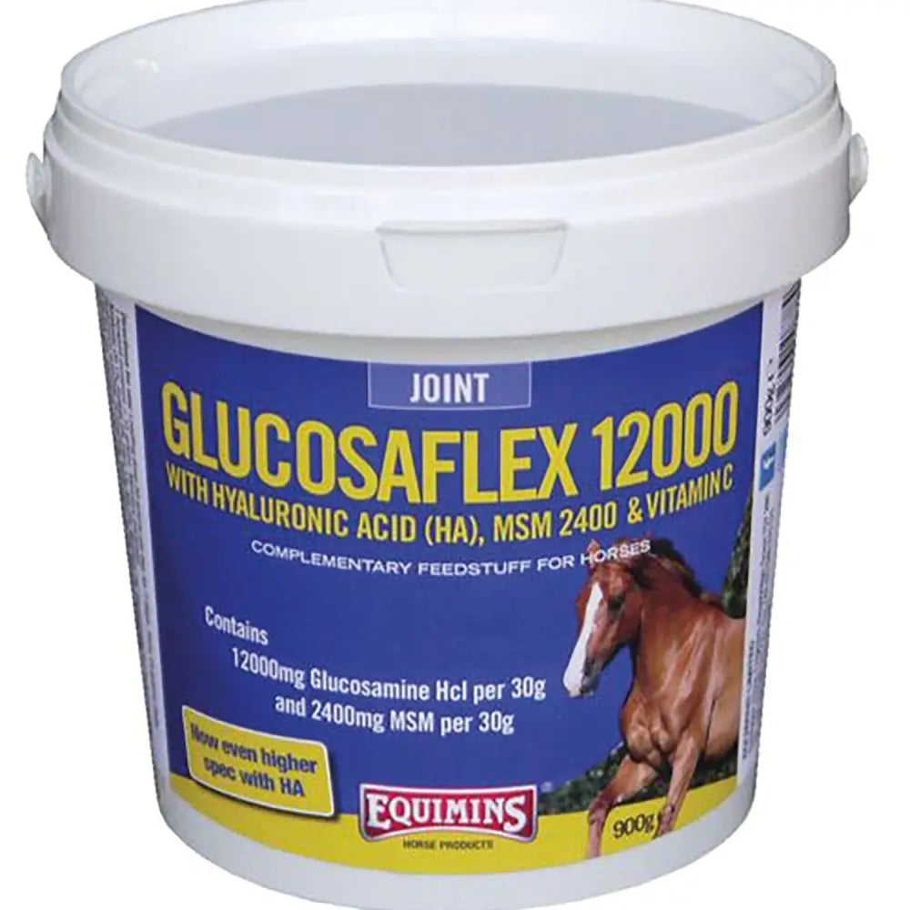 Equimins Glucosaflex 12000 Joint Supplement 900g Equine Joint Supplements Barnstaple Equestrian Supplies