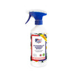 White plastic spray bottle with blue trigger labeled equine america citron citronella summer spray with calming chamomile