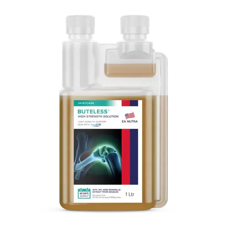 Equine America EA Nutra Buteless High Strength Solution 1 litre 5 Litre Equine Joint Supplements Barnstaple Equestrian Supplies