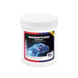 White plastic container of equine america magnitude 1kg powder supplement to reduce nervous tension in horses free of prohibited substances