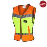 Equisafety Childrens Hi-Vis Waistcoats Multi-Coloured Pink / Orange Child - 4 - 8 Years Waistcoats