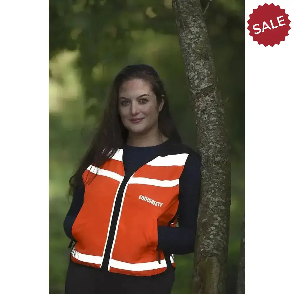 Equisafety Hi Viz Waistcoat Plain Air Pink Small Waistcoats
