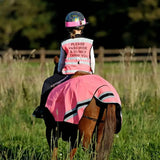 Equisafety Hi Viz Waistcoats Pass Wide & Slowly For Air Jackets Pink Small Waistcoats