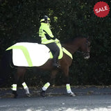 Equisafety Mercury Hi Viz Waterproof Exercise Sheets Orange Pony Outdoor Coats
