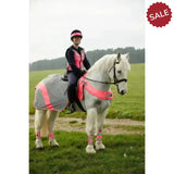 Equisafety Mercury Hi Viz Waterproof Exercise Sheets Orange Pony Outdoor Coats