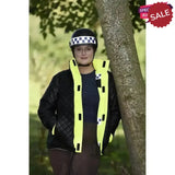 Equisafety Polite Hi Vis Winter Inverno Equestrian Jacket Childs 5 - 7 Years Hi-Vis
