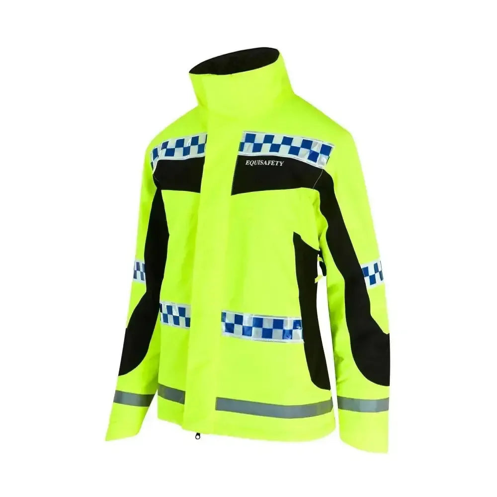Equisafety Polite Hi Vis Winter Inverno Equestrian Jacket X Small Outdoor Coats & Jackets