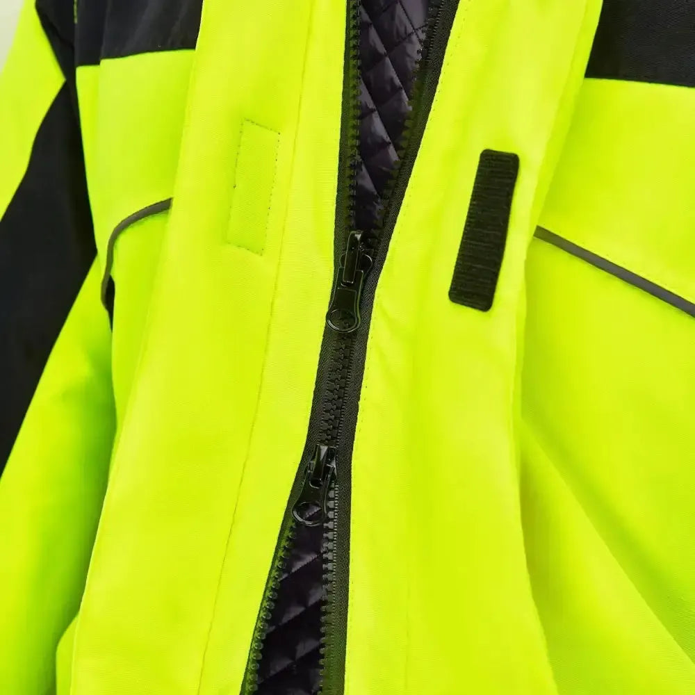Equisafety Polite Hi Vis Winter Inverno Equestrian Jacket X Small Outdoor Coats & Jackets