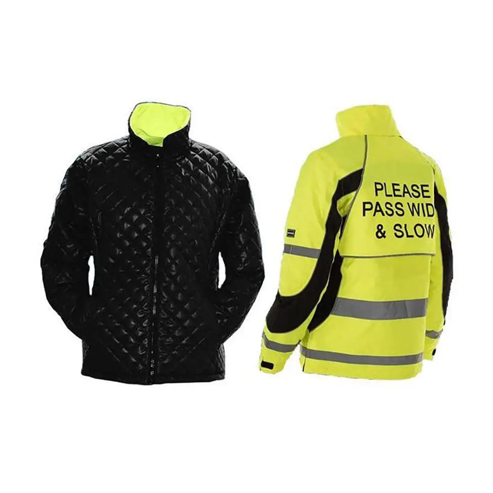 Equisafety Winter Inverno Riding Jacket Yellow