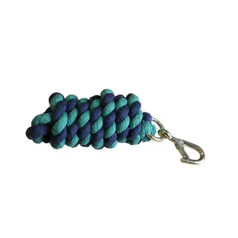 Equisential Walsall Leadrope Navy/Green Lead Ropes