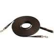 ERIC THOMAS Pro Double Lunging Draw Reins Brown Draw Reins