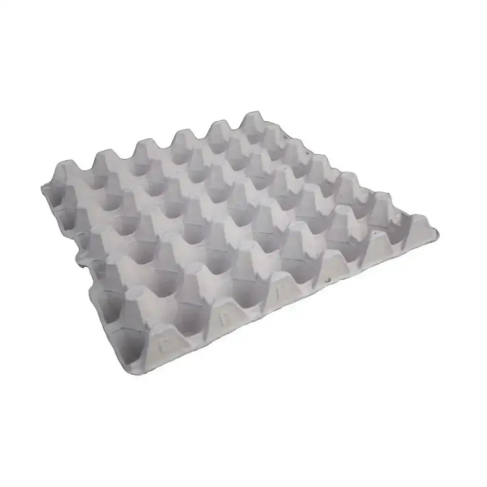 Eton fibre egg tray grey with 30 molded paper compartments made from durable grey fibre for safe egg storage