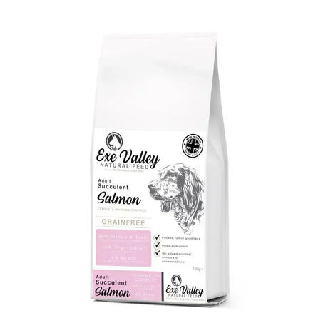 Exe Valley Grain Free Salmon Dry Dog Food 10kg Dog Food
