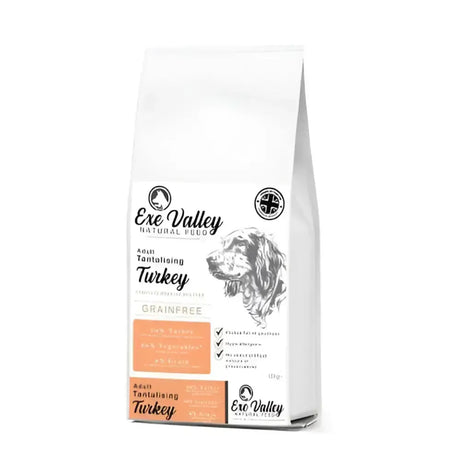 Exe Valley Grain Free Turkey Dry Dog Food 10kg Dog Food