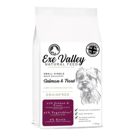 Exe Valley Small Breed Salmon Dry Dog Food 1.8Kg Dog Food