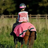 Equisafety Hi Viz Waistcoats Pass Wide & Slowly For Air Jackets Pink Small Waistcoats