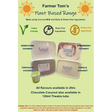 Farmer Toms Non Dairy Plant Based Ice Cream Small Tubs Vanilla Coconut dairy