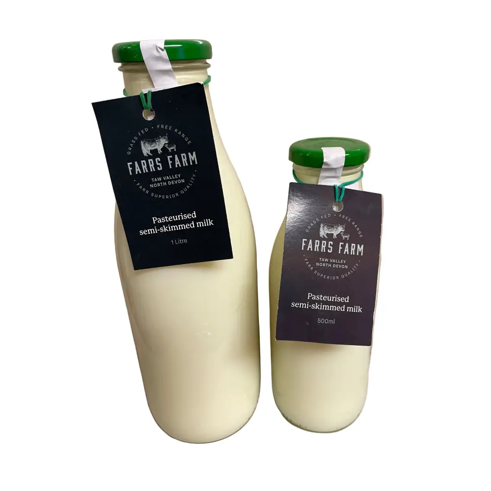 Farrs Farm Pasteurised Semi Skimmed Milk