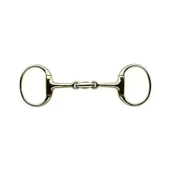 Feeling Anatomic Copper Eggbutt Snaffle Bits 114 Mm (4 1/2&Quot;) Horse Bits