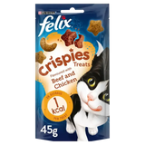 Felix Crispies Cat Treat Beef and Chicken 180g Cat Treats
