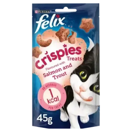 Felix Crispies Cat Treat Salmon and Trout 180g Cat Treats