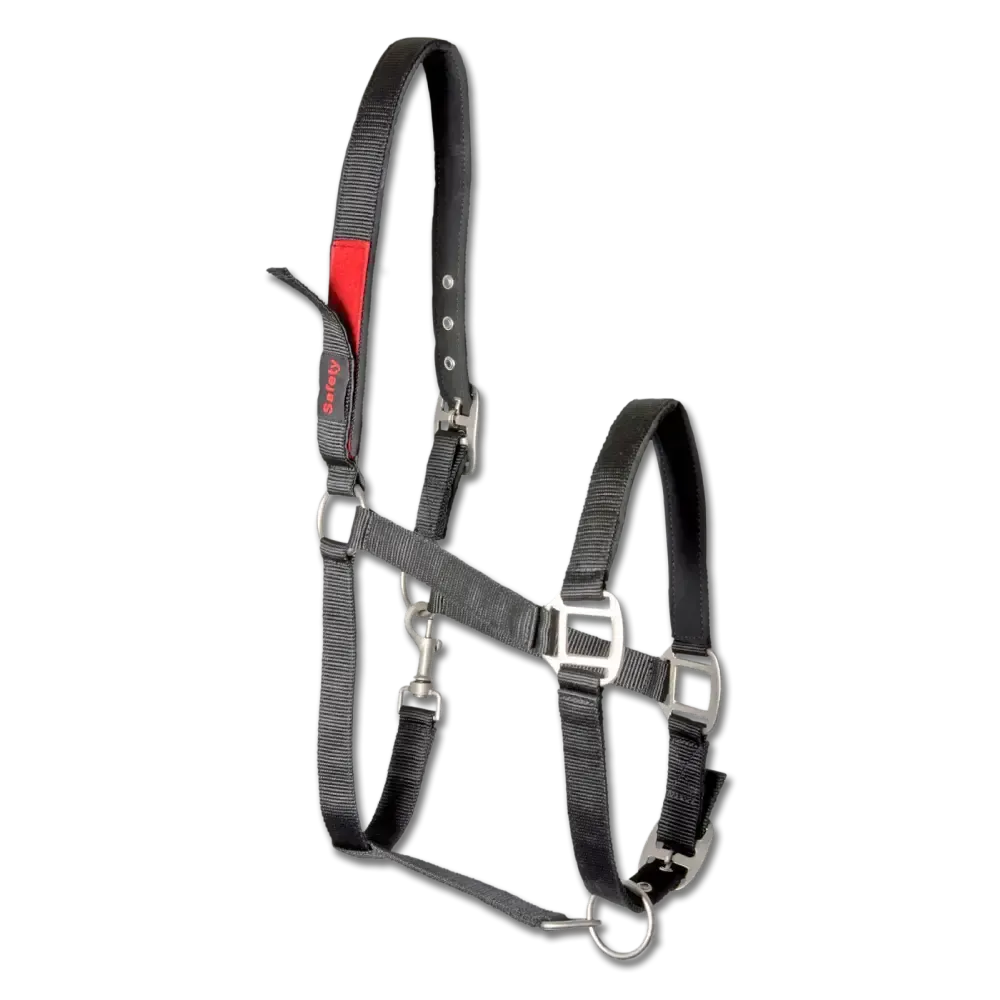 Field Safety Halter Black Pony Field Safe Headcollars