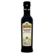 A dark glass bottle of filippo berio balsamic vinegar 250ml with a gold and white label in elegant script
