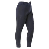 Dark navy firefoot bankfield basic breeches with sleek fit and subtle logo perfect basic riding tights for ladies