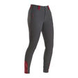 Firefoot Emley Four Way Stretch Breeches Ladies Grey/Merlot Grey/merlot 26" Breeches