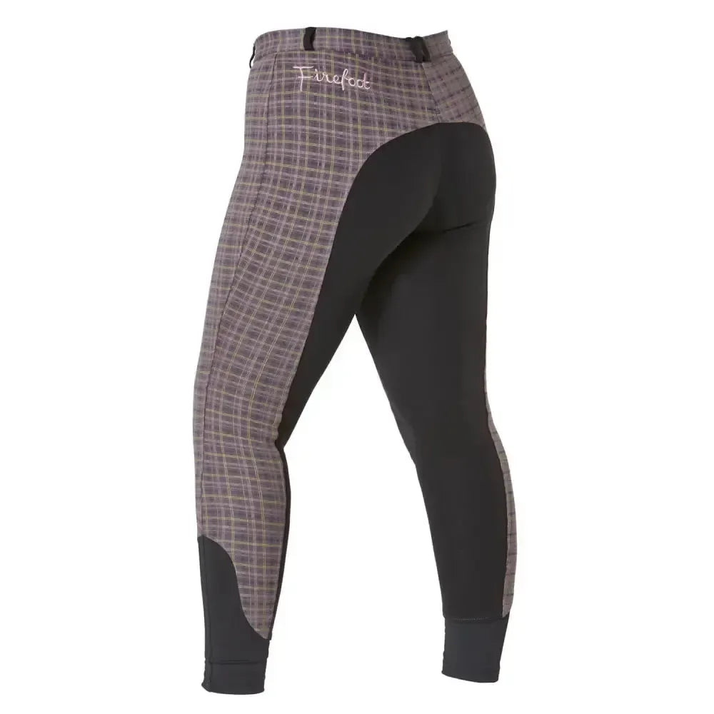 Firefoot Farsley Breeches Ladies Rose Gold Check 26" Rose Gold Breeches