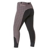 Firefoot Farsley Breeches Ladies Rose Gold Check 26" Rose Gold Riding Breeches Barnstaple Equestrian Supplies