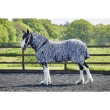 Firefoot Fly Rug Fixed Neck Zebra Print 5'6" Zebra Print Fly Rugs