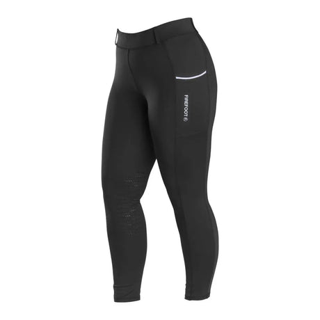 Firefoot Howden Riding Tights Ladies Black/Baby Blue 24" Black/Baby Riding Tights