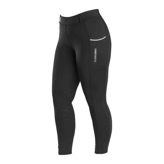 Firefoot Howden Riding Tights Ladies Black/Baby Blue 24" Black/Baby Riding Tights