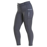 Firefoot Thirsk Fleece Lined Breeches Kids Charcoal/Blue 20" Charcoal/Impact Blue Breeches