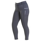 Firefoot Thirsk Fleece Lined Breeches Kids Charcoal/Blue 20" Charcoal/Impact Blue Breeches