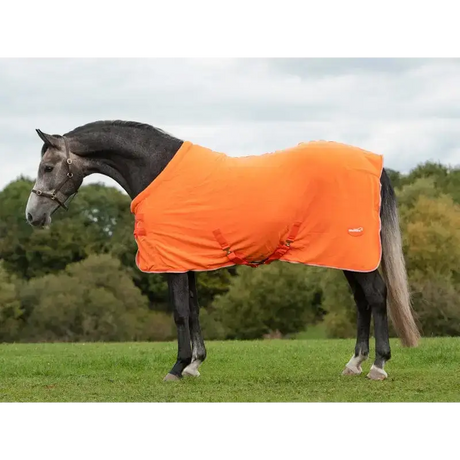 Swish Fleece Horse Rug - Orange 4'3 Fleece Rugs