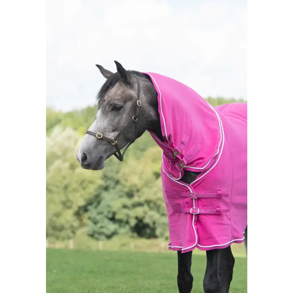 Swish Fleece Rug With Neck Cover - Berry 4'3 Fleece Rugs